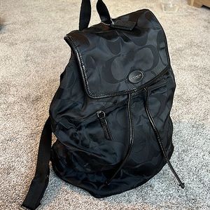 Coach backpack. Like new condition